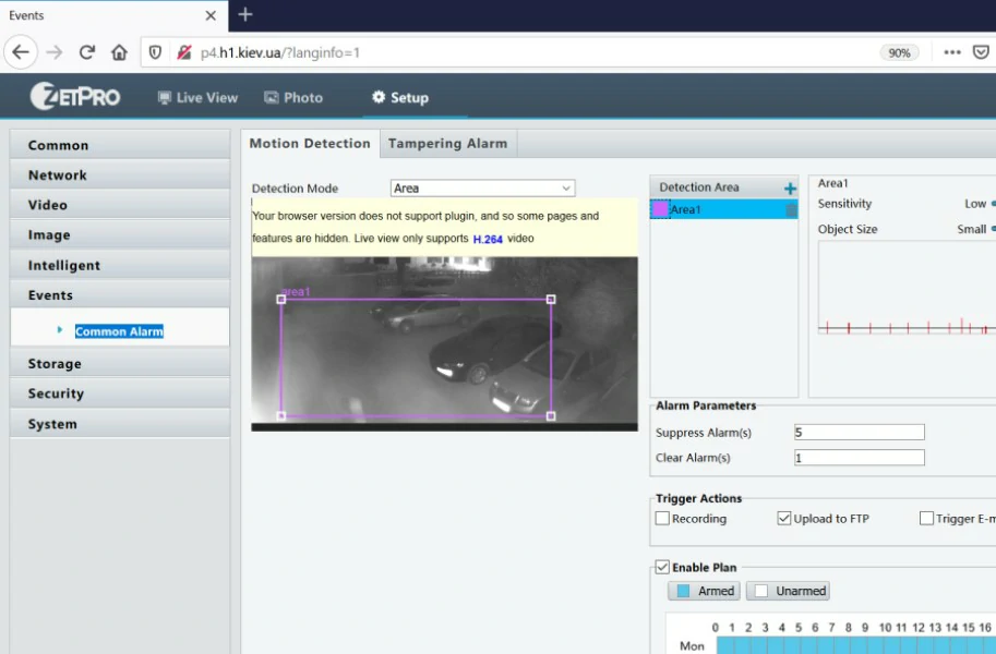 Setup of outdoor IP camera by ZetPro - 3